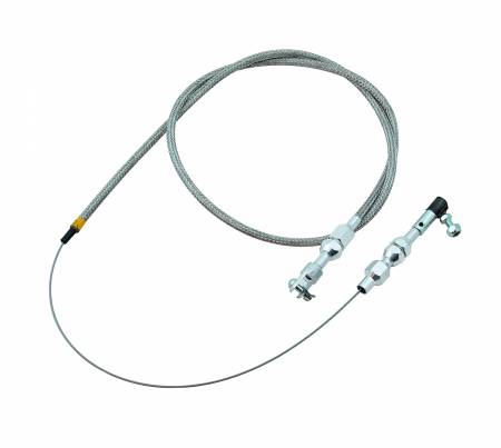 Mr. Gasket - Mr. Gasket 5659 - UNIV THROTTLE CABLE SS BRAIDED
