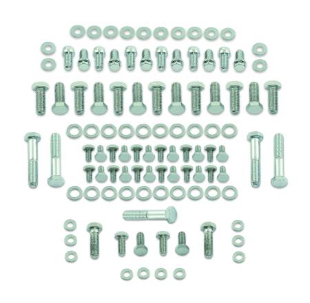 Mr. Gasket - Mr. Gasket 5001 - Deluxe Chrome Hardware Kit