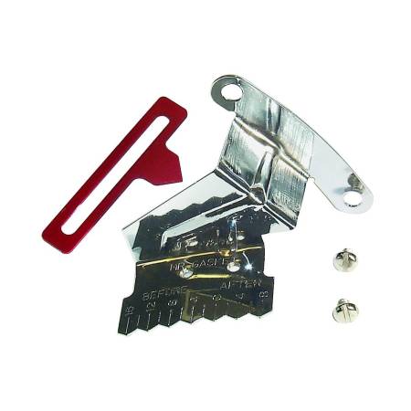 Mr. Gasket - Mr. Gasket 4599 - ADJUSTABLE TIMING TAB BBC 8", CHROME