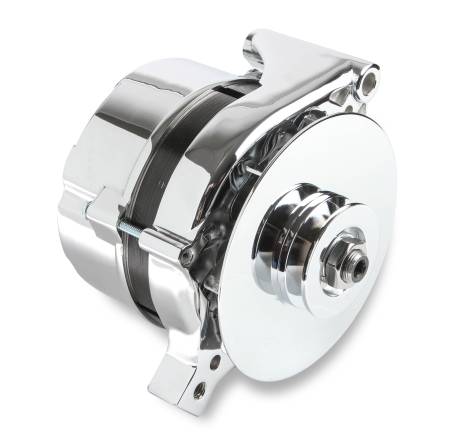 Mr. Gasket - Mr. Gasket 5124 - CHROME ALTERNATOR-FORD 70 Amp