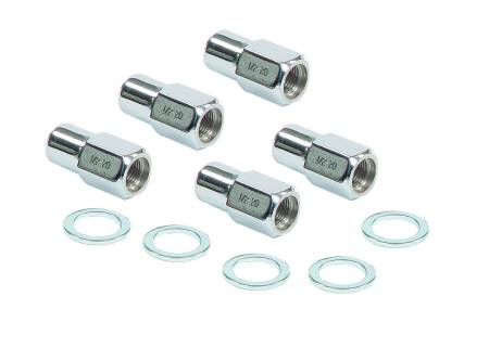 Mr. Gasket - Mr. Gasket 4301G - COMPETITION OPEN END LUG NUTS-1/2"