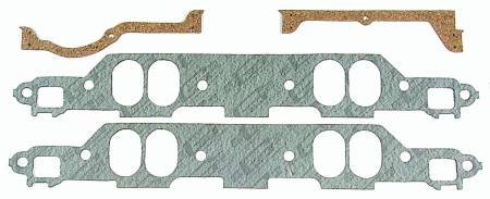 Mr. Gasket - Mr. Gasket 316 - Intake Manifold Gasket Set - Performance - 340, 360 Chrysler Small Block LA 1968-92 - W2 Heads Only