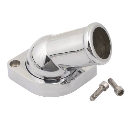 Mr. Gasket - Mr. Gasket 2670 - Water Neck - GM LS - Swivel - 30 Degree Angle