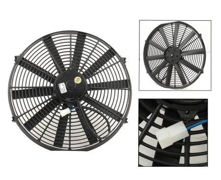 Mr. Gasket - Mr. Gasket 1988MRG - Electric Cooling Fan - Reversible - 16" Diameter - 2000 CFM