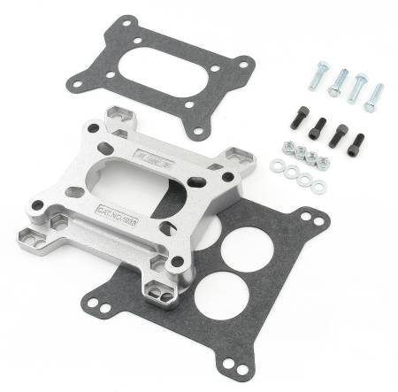 Mr. Gasket - Mr. Gasket 1933 - Carburetor Adapter Kit - 4-Bolt, 4-Barrel to 4-bolt, 2-Barrel