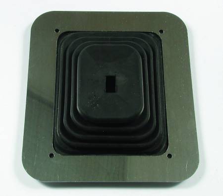 Mr. Gasket - Mr. Gasket 1652 - Shifter Boot - Large Square - 6-1/2" x 5-1/4"