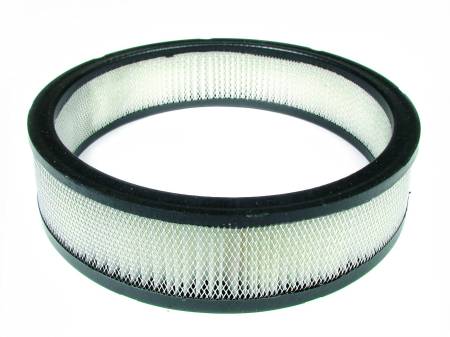 Mr. Gasket - Mr. Gasket 1487A - Air Filter - Replacement - 9 inx2 in - White