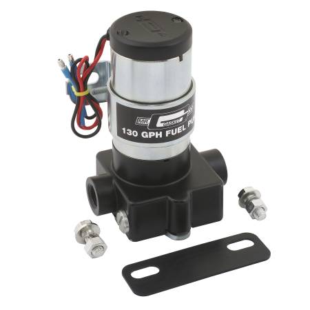 Mr. Gasket - Mr. Gasket 130P - Electric Fuel Pump - Inline - 130 gph - 14 psi - 3/8" Female - Gasoline