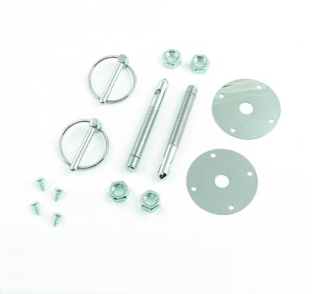 Mr. Gasket - Mr. Gasket 1017 - Hood & Deck Pinning Kits - With Screw-On Scuff Plates