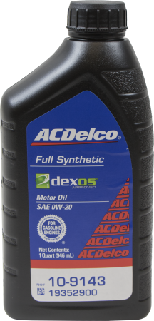 ACDelco - ACDelco 10-9143 - Dexos 1 0W-20 Motor Oil - 1 qt