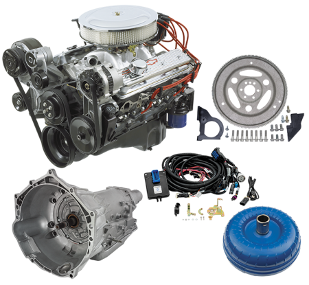 Chevrolet Performance - Chevrolet Performance Connect & Cruise Kit - 350 HO Turn-Key Crate Engine w/ 4L65E Automatic Transmission
