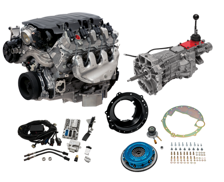 Chevrolet Performance - Chevrolet Performance Connect & Cruise Kit - LT1 460hp Wet Sump w/ T56 Manual Transmission