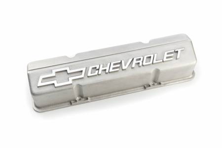 Chevrolet Performance - Chevrolet Performance 10185052 - Tall Aluminum Valve Cover for SBC (single)