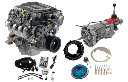 Chevrolet Performance - Chevrolet Performance Connect & Cruise Kit - Supercharged LT4 Wet Sump Crate Engine w/ T56 Manual Transmission