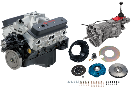 Chevrolet Performance - Chevrolet Performance Connect & Cruise Kit - SP383 Deluxe Crate Engine w/ T56 Manual Transmission