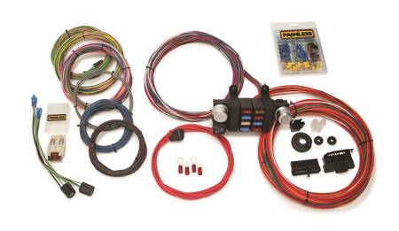 Painless Wiring - Painless Wiring 10308 - Basic Customizable Chassis Harness - 18 Circuits