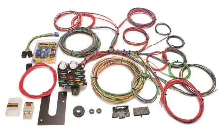 Painless Wiring - Painless Wiring 10102 - Classic Customizable Chassis Harness - Key In Dash - 21 Circuits