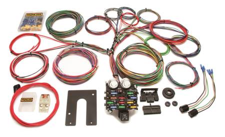 Painless Wiring - Painless Wiring 10104 - Classic Customizable Pickup Chassis Harness - Key In Dash - 21 Circuits