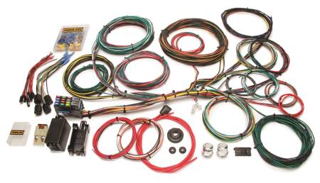 Painless Wiring - Painless Wiring 10123 - Customizable Ford Color Coded Chassis Harness - 21 Circuits