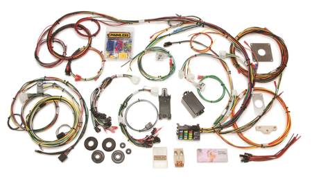 Painless Wiring - Painless Wiring 20120 - Direct Fit Mustang Chassis Harness (1965-1966) - 22 Circuits