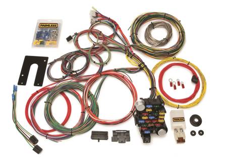 Painless Wiring - Painless Wiring 10201 - Classic-Plus Customizable Chassis Harness - GM Keyed Column - 28 Circuits