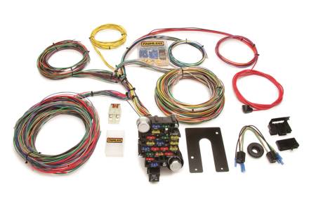 Painless Wiring - Painless Wiring 10202 - Classic-Plus Customizable Chassis Harness - Key In Dash - 28 Circuits