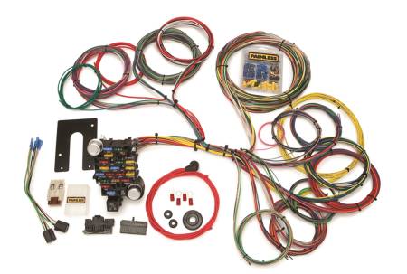 Painless Wiring - Painless Wiring 10204 - Classic-Plus Customizable Pickup Chassis Harness - Key In Dash - 28 Circuits