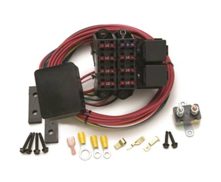 Painless Wiring - Painless Wiring 70217 - Cirkit Boss Aux. Fuse Block/All Ignition/7 circuit sealed