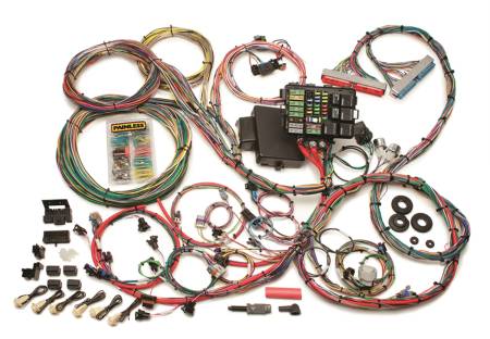 Painless Wiring - Painless Wiring 60608 - 1997-2004 GM LS1 Integrated EFI/Chassis Harness Manual Throttle