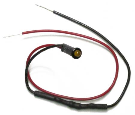 Painless Wiring - Painless Wiring 80200 - 1/8" LED Dash Indicator Light/Amber