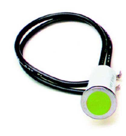 Painless Wiring - Painless Wiring 80210 - 1/2" Dash Indicator Light/Green