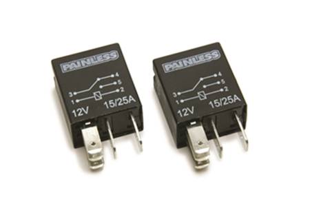 Painless Wiring - Painless Wiring 80135 - Micro Relay (2/pkg.)