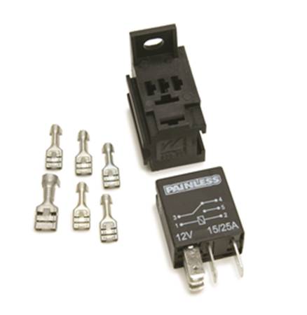 Painless Wiring - Painless Wiring 80136 - Micro Relay w/Base & Terminals