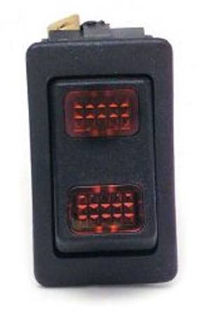 Painless Wiring - Painless Wiring 80401 - Rocker Switch/On-Off/Red Lighted