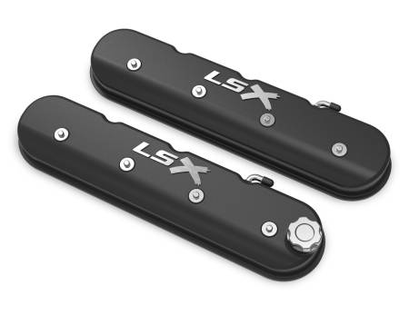 Holley - Holley 241-407 - Gm Tall Ls With Lsx Logo Valve Cover