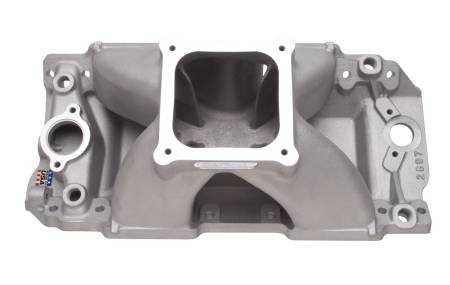 Edelbrock - Edelbrock 2897 - Manifold Bbc Super Victor 632 Tall Deck Conventional Rect Port Heads