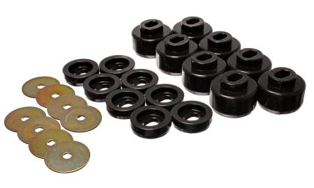 Energy Suspension - Energy Suspension 3.4150G - CHEVY BODY MOUNT SET