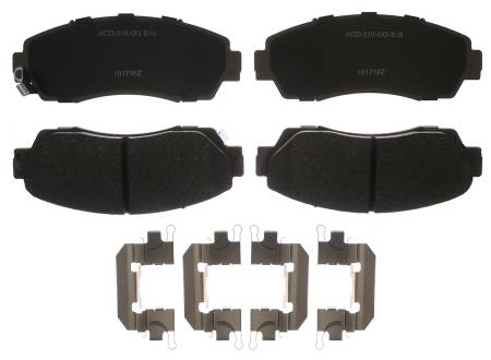ACDelco - ACDelco 14D1089CHF2 - Ceramic Front Disc Brake Pad