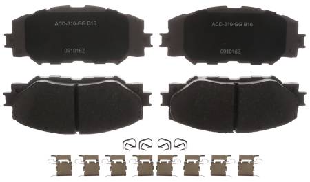ACDelco - ACDelco 14D1210CHF2 - Ceramic Front Disc Brake Pad