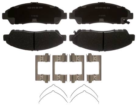 ACDelco - ACDelco 14D1280CHF2 - Ceramic Disc Brake Pad