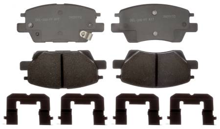 ACDelco - ACDelco 17D1844CHF1 - Ceramic Front Disc Brake Pad Set
