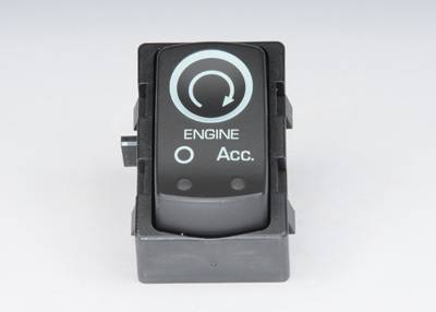 ACDelco - ACDelco D1433G - Ebony Ignition Start/Stop Switch