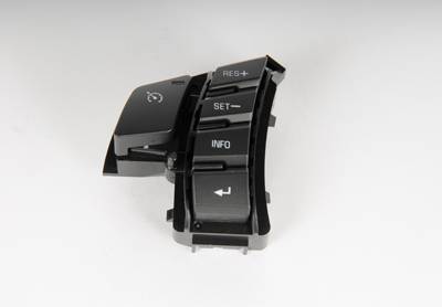 ACDelco - ACDelco D1937F - Ebony Cruise Control Switch