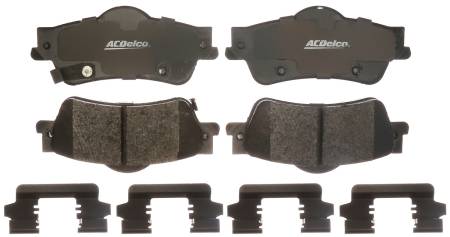ACDelco - ACDelco 17D1352MHPVF1 - Performance (Police) Semi-Metallic Rear Disc Brake Pad Set