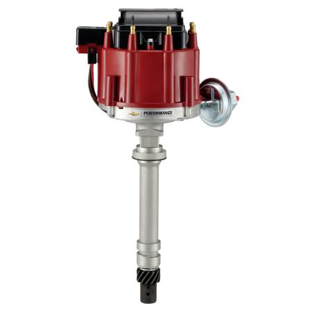 Proform - Proform 141-683 - HEI Distributor; Chevy Small and Big Block V8 ; Melonized Steel Gear; Red Cap