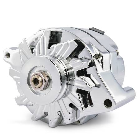 Proform - Proform 66445.1F - Ford Alternator; 100 AMP; 1-Wire; Machined Pulley; Chrome; 100% New