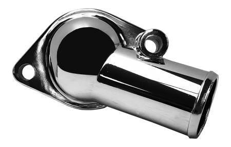 Proform - Proform 141-501 - Water Neck; Chrome; O-Ring Style; For SB and BB Chevy Engines; 15 Degree Type