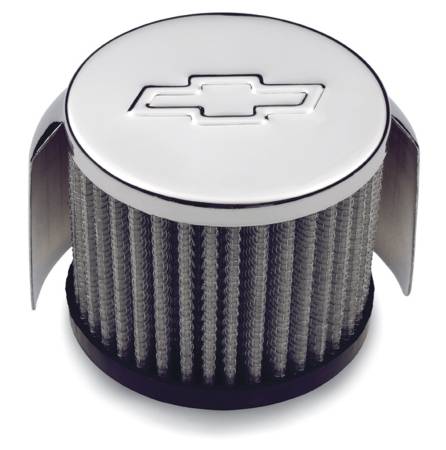 Proform - Proform 141-625 - Engine Valve Cover Breather Cap; Clamp-On Style; Bowtie Logo; 3 Inch Diameter