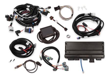 Holley EFI - Holley EFI 550-918 -Terminator X Max LS2/LS3 and Late 58x/4x LS Truck MPFI Kit with Transmission Control