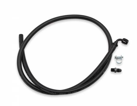 Holley - Holley 26-552 - Ls Steam Tube Kit W/ Black Push-On Hose